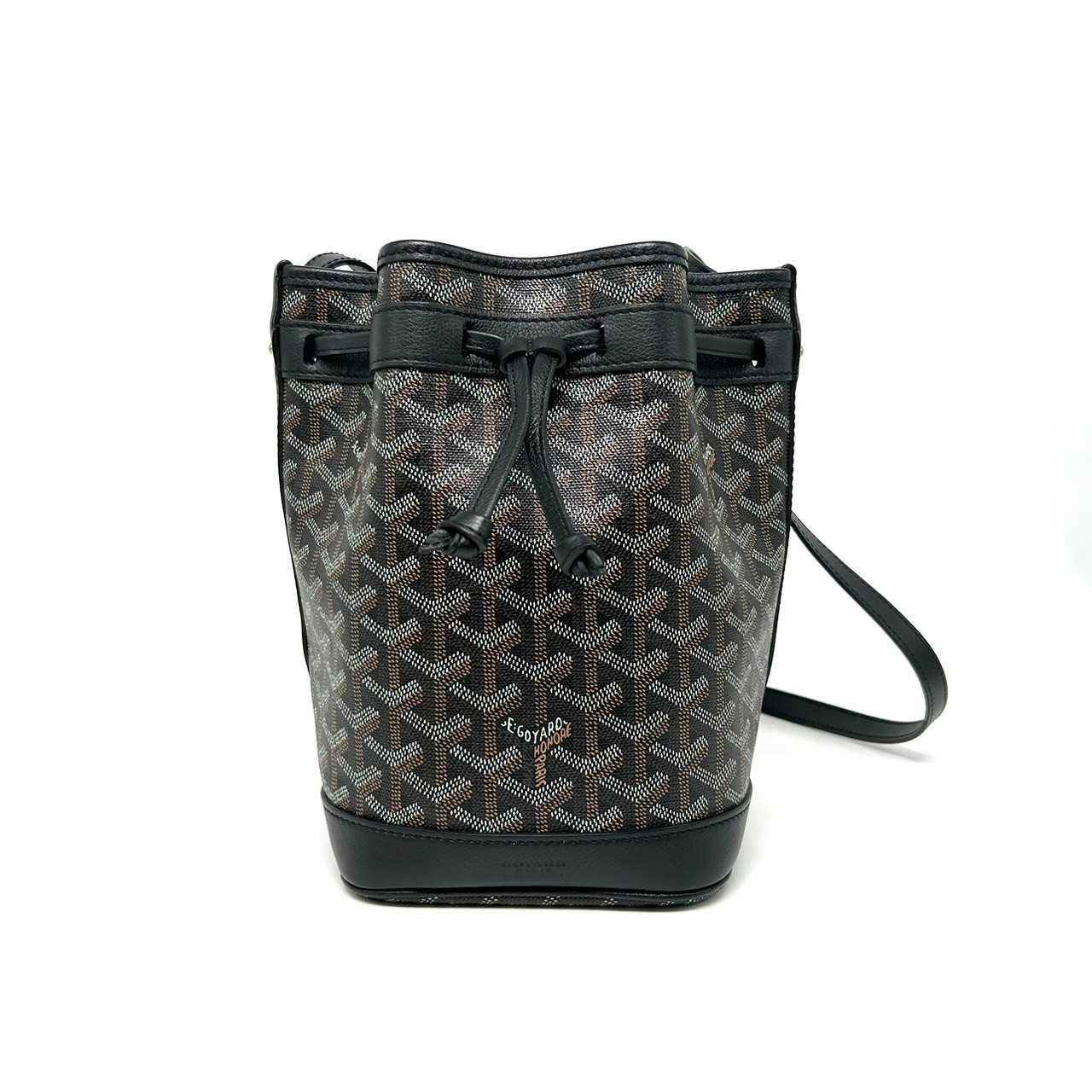 Goyard Petit flot bucket black dc20