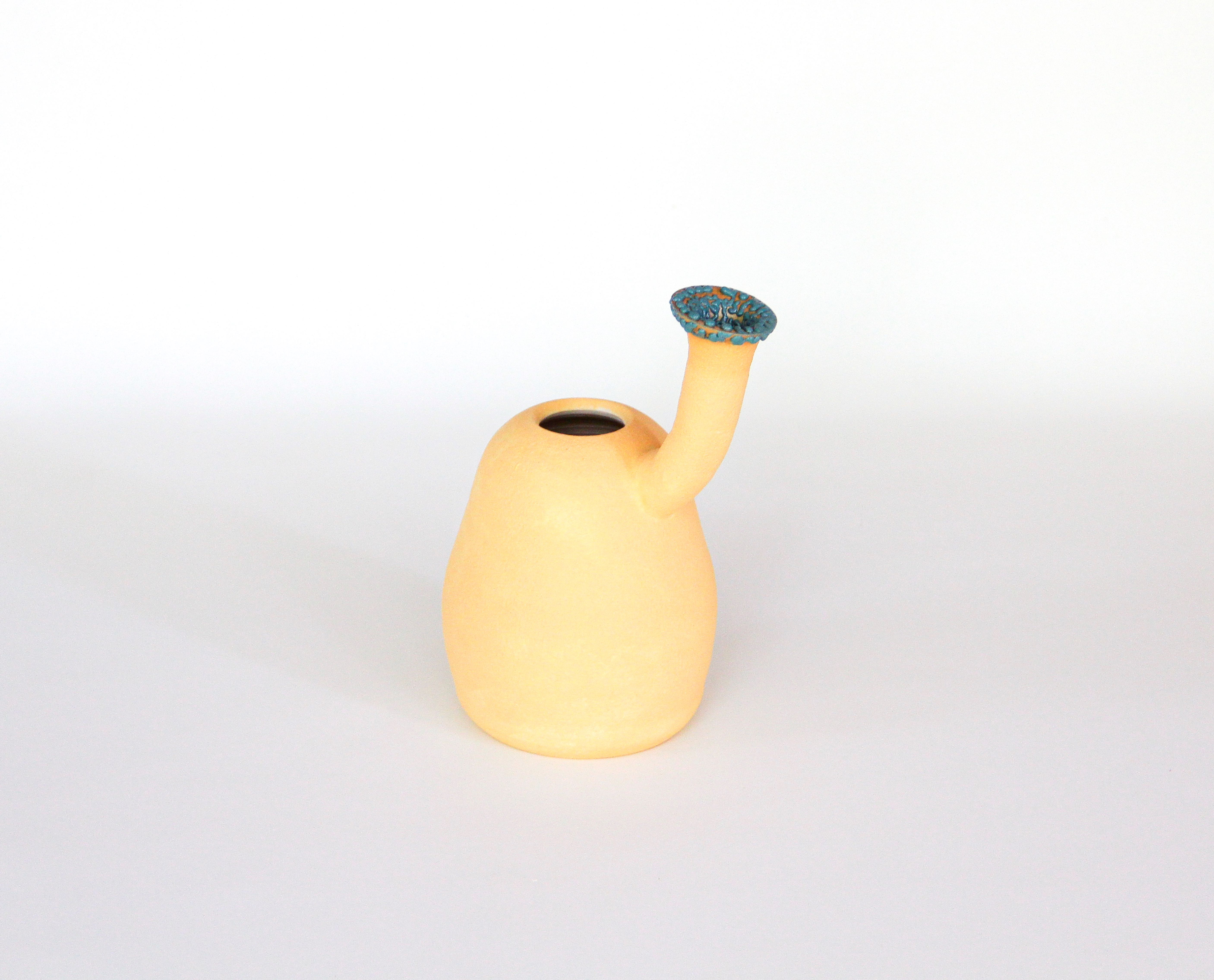 Butter Yellow Mutation Melting Sculpture