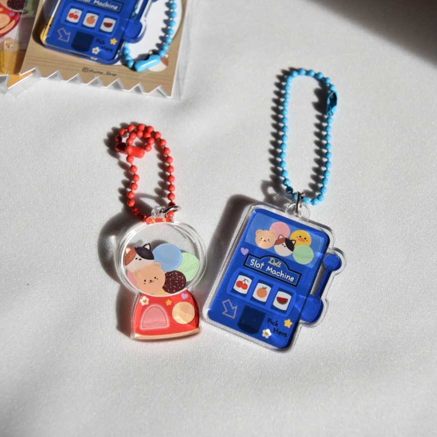 🎯 พวงกุญแจ ⌗ Toy  🎰 size 3 cm. (อะคริลิค)