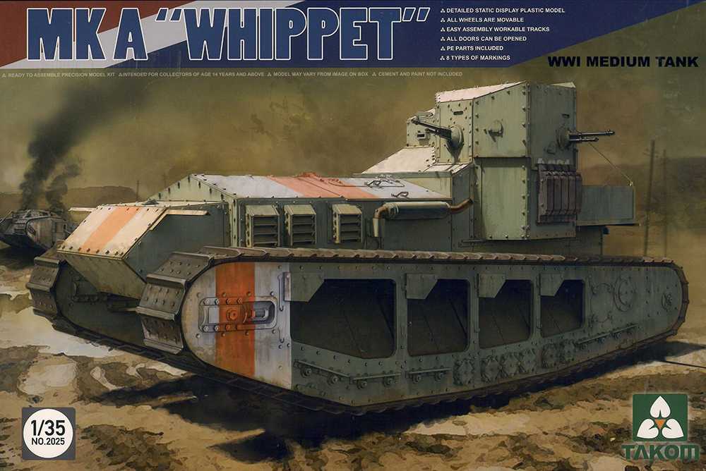 1/35 WWI Medium Tank MK A Whippet