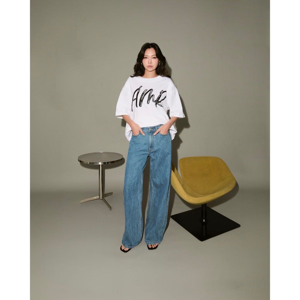 AMR DE SAISON ( AIMER ) - 90s Baggy Jeans in Medium Blue Wash