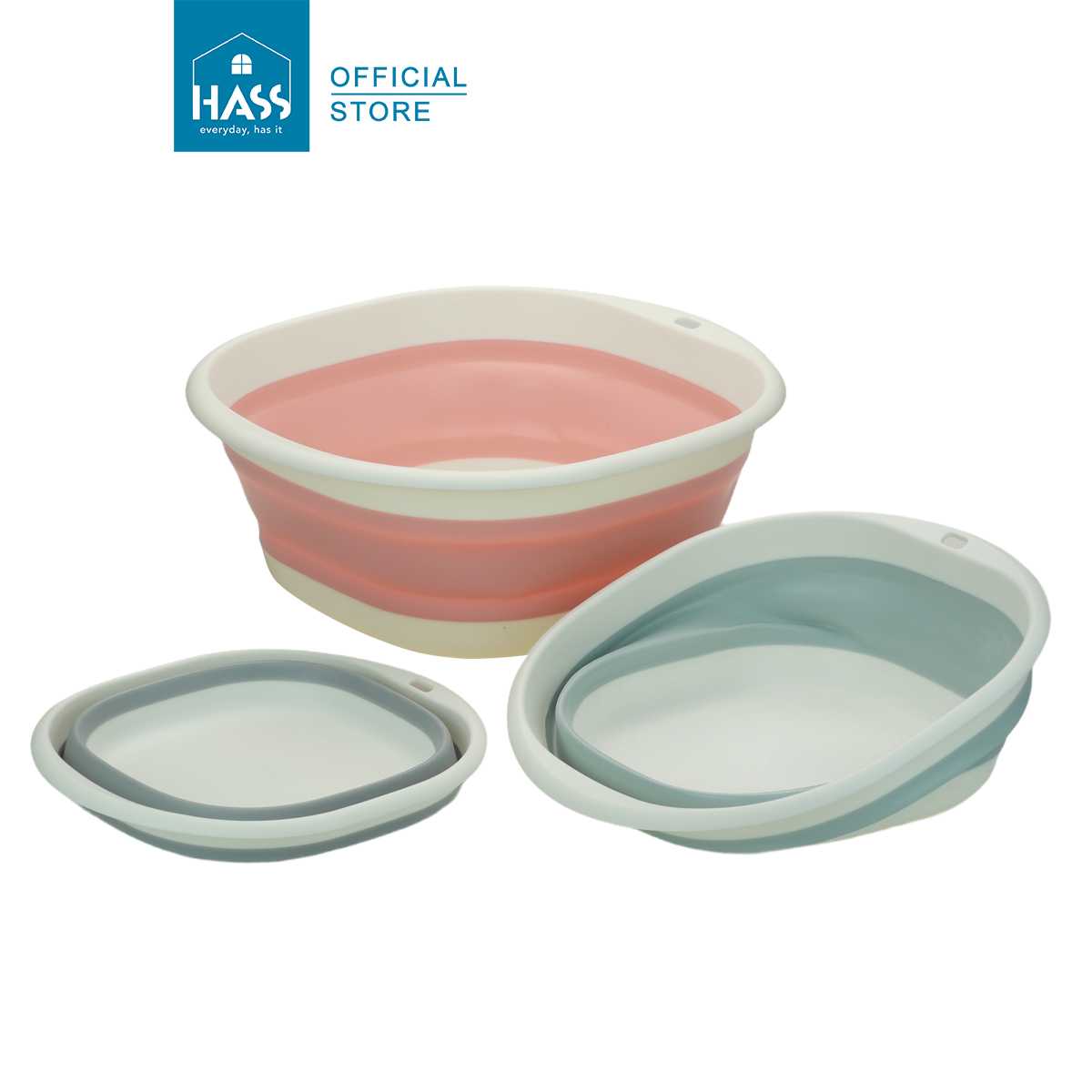 กะลังมังพับได้ Premium Soft Square Basin