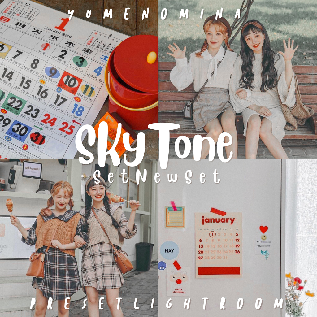 SKY TONE — ꒰Set NewSetสั่งซื้อแยก꒱ PRESET LIGHTROOM