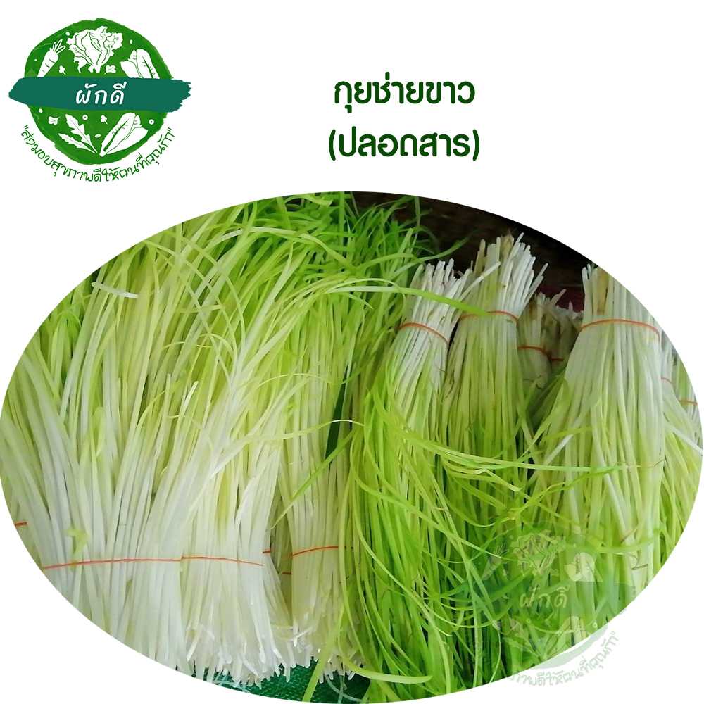 กุยช่ายขาว (ปลอดสาร)  200  กรัม