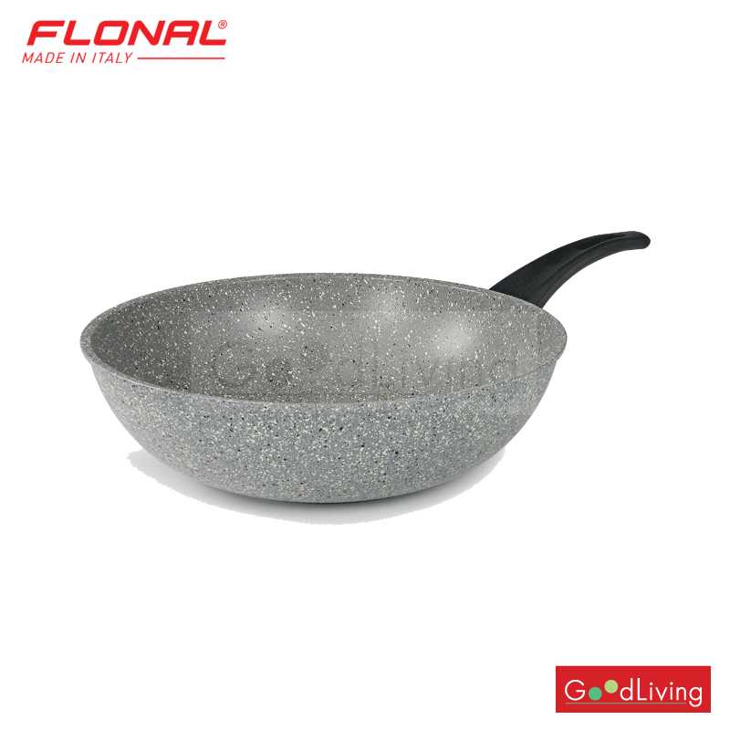 Flonal กระทะก้นกลม ขนาด 28 ซม. รุ่น Dura Induction