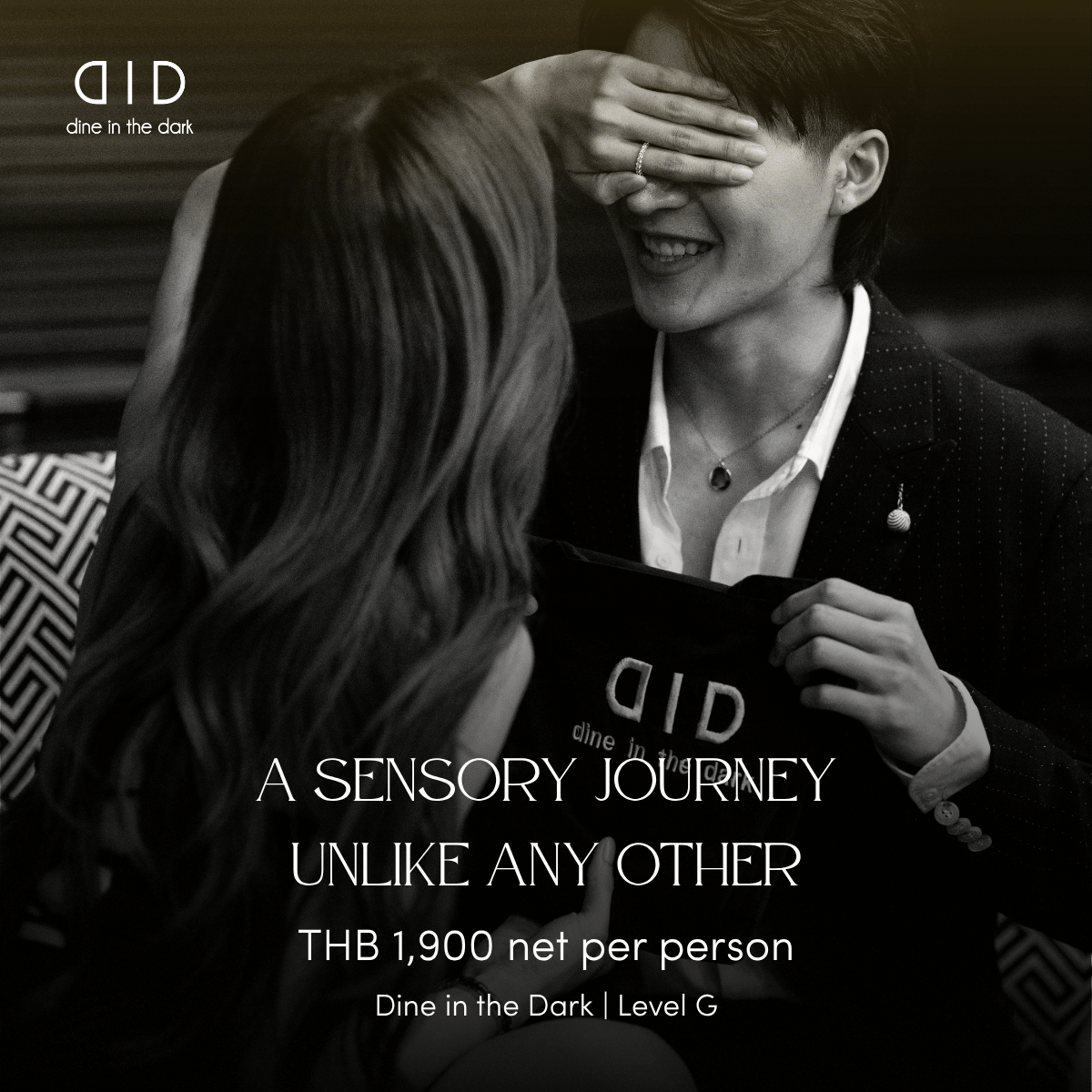 [Flash Sale E-Voucher] Dine in the Dark - Surprise Menu