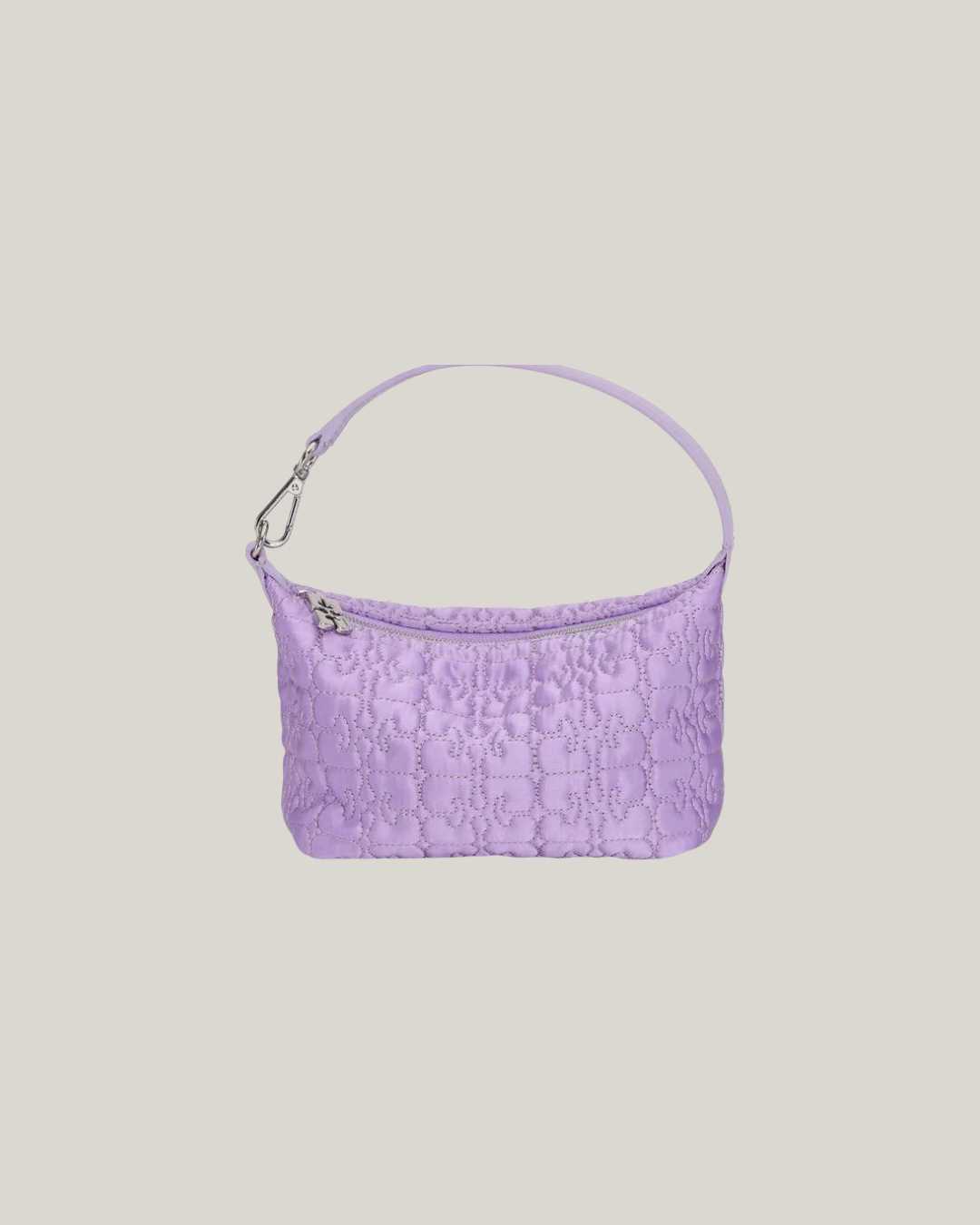 GANNI | Small Butterfly Pouch Satin Bag