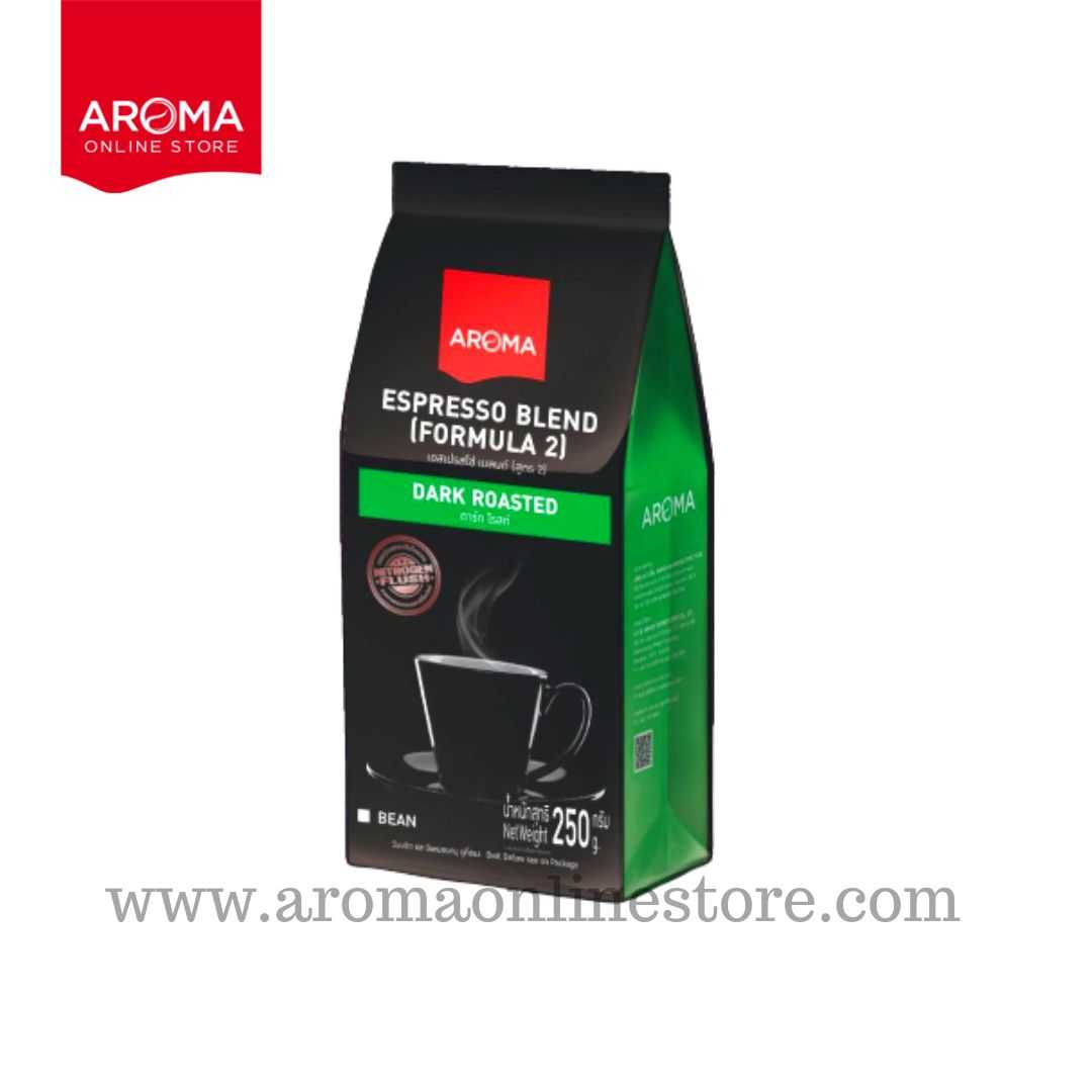 เมล็ดกาแฟคั่ว Espresso Blend สูตร 2