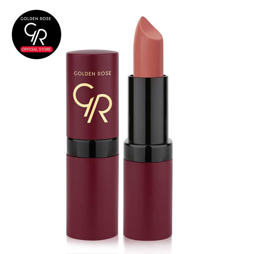 Golden Rose โกลเด้น โรส ลิปสติก เวลเวท แมท Velvet Matte Lipstick 4.2กรัม เบอร์ 31