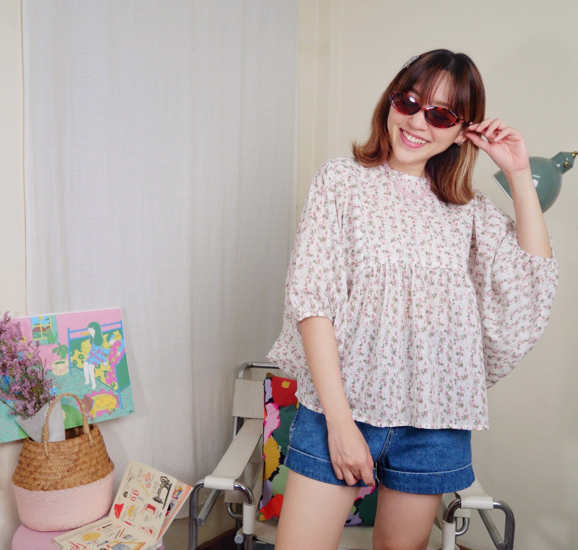 Pumpkin top - Mini daisy
