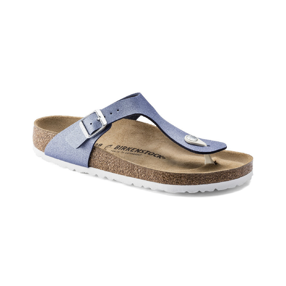 Birkenstock รองเท้าแตะ ผู้หญิง รุ่น Gizeh สี Icy Metallic Azure Blue - 1016862 (regular)