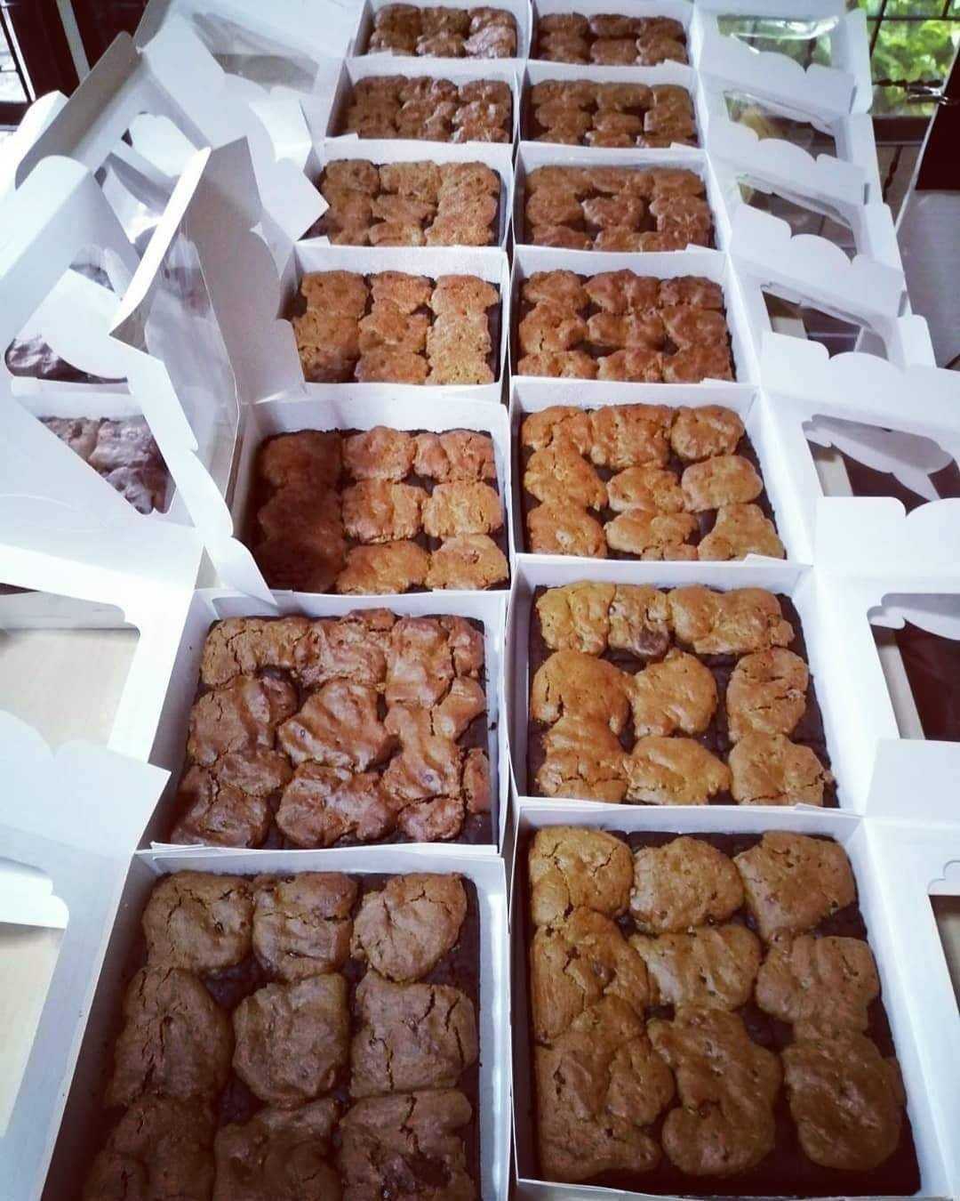 Brookies ถาดใหญ่สุดคุ้ม Top8 Free#Gluten Free#Vegan