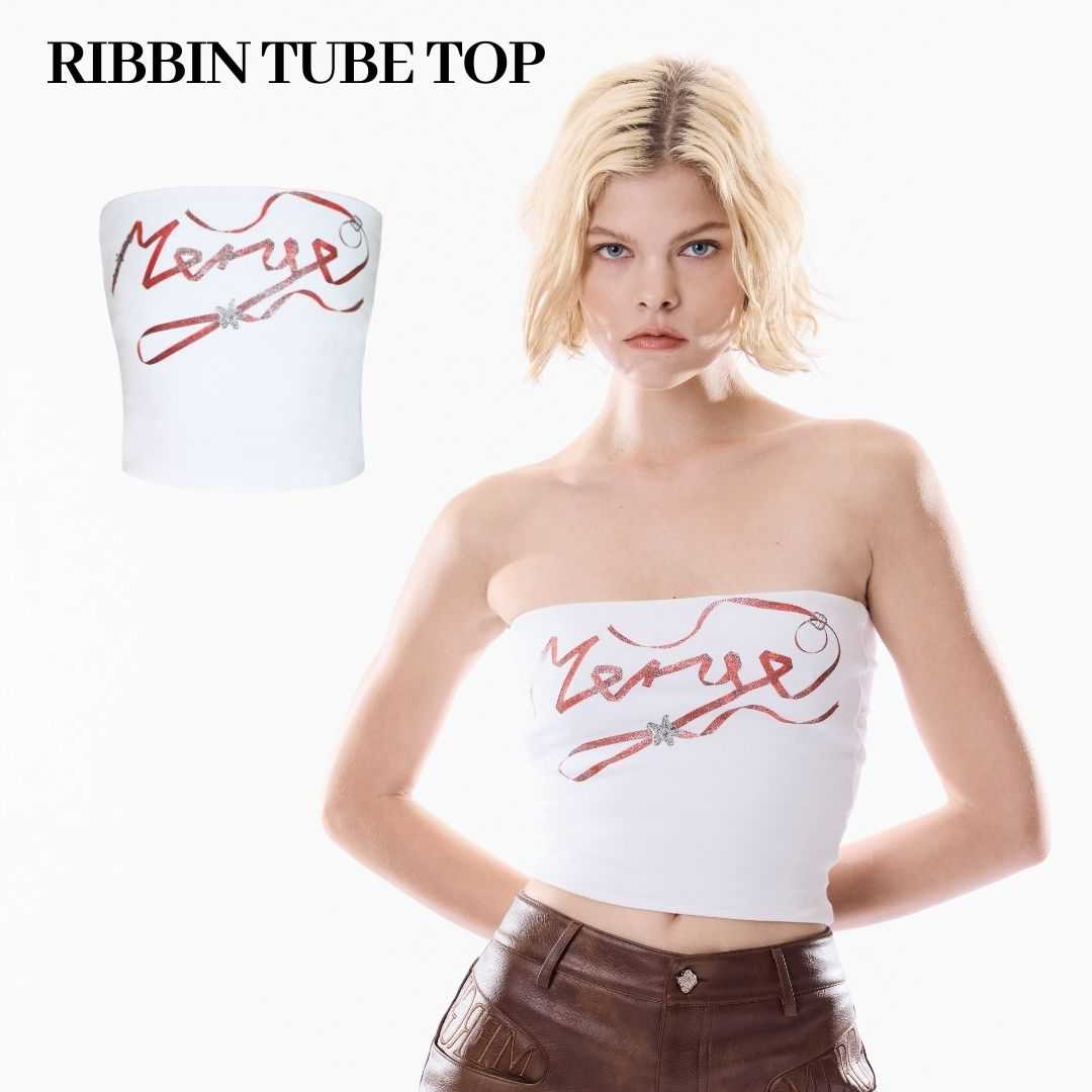 Merge Official - Ribbin Tube Top (พร้อมส่ง)