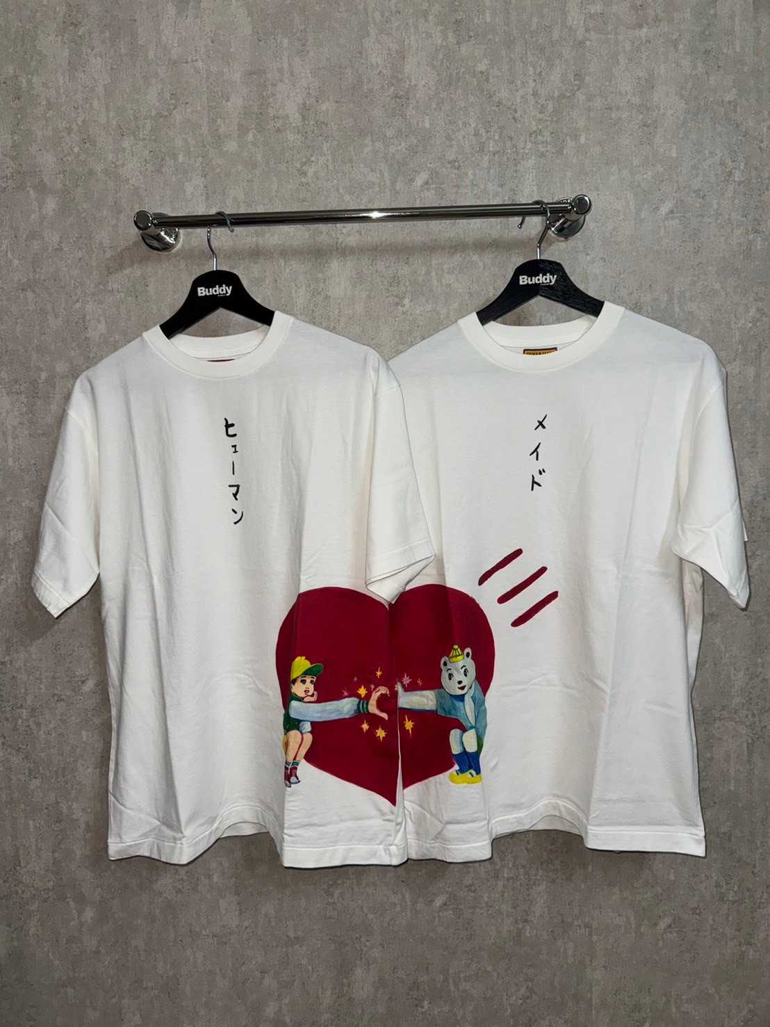 HUMANMADE X KEIKO SOOTOME T-SHIRT SIDE A & B