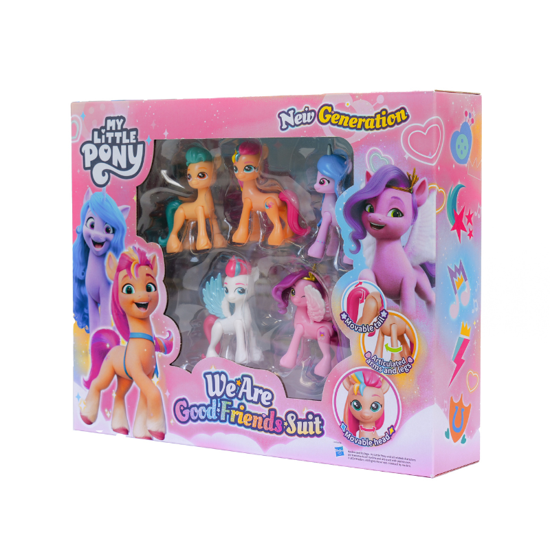 My Little Pony - We Are Good Friends Suit (5 x 8cm figures) / เซ็ตมายลิตเติ้ลโพนี่