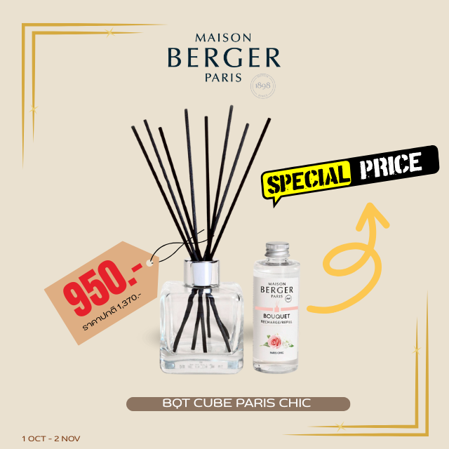 Paris Chic Cube Scented Bouquet ก้านกระจายความหอมกลิ่น ปารีส ชิค