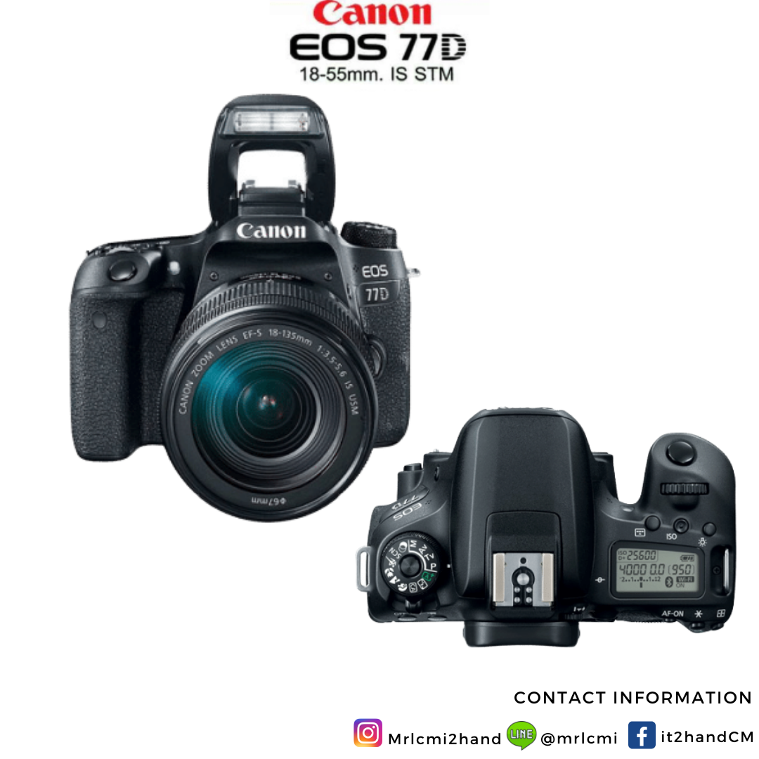Canon 77D & Kit 18-55 mm.IS STM