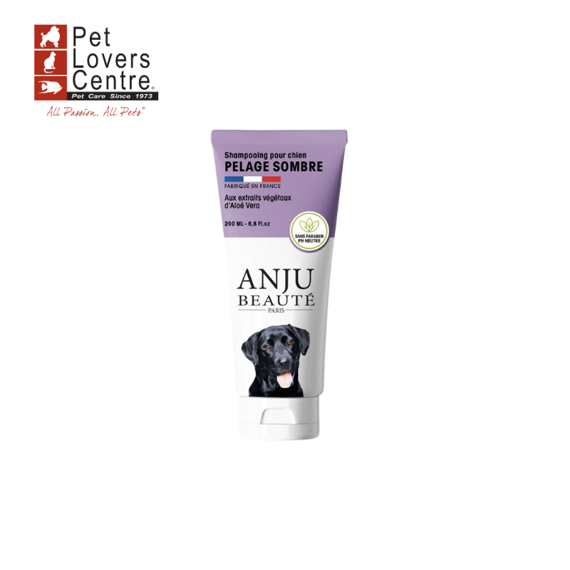 แชมพูสุนัข นำเข้าจากฝรั่งเศส ANJU BEAUTE DARK COAT 200ML
