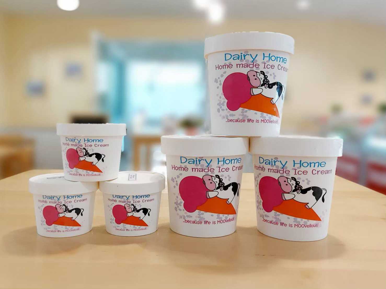 ไอศครีม รสสตรอว์เบอร์รี่สด 450g.