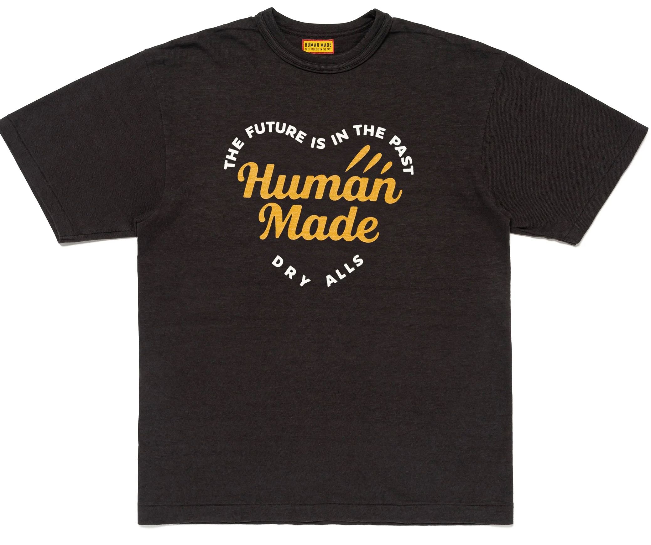 Human Made Japan Graphic Heart T-Shirt - Black size XL