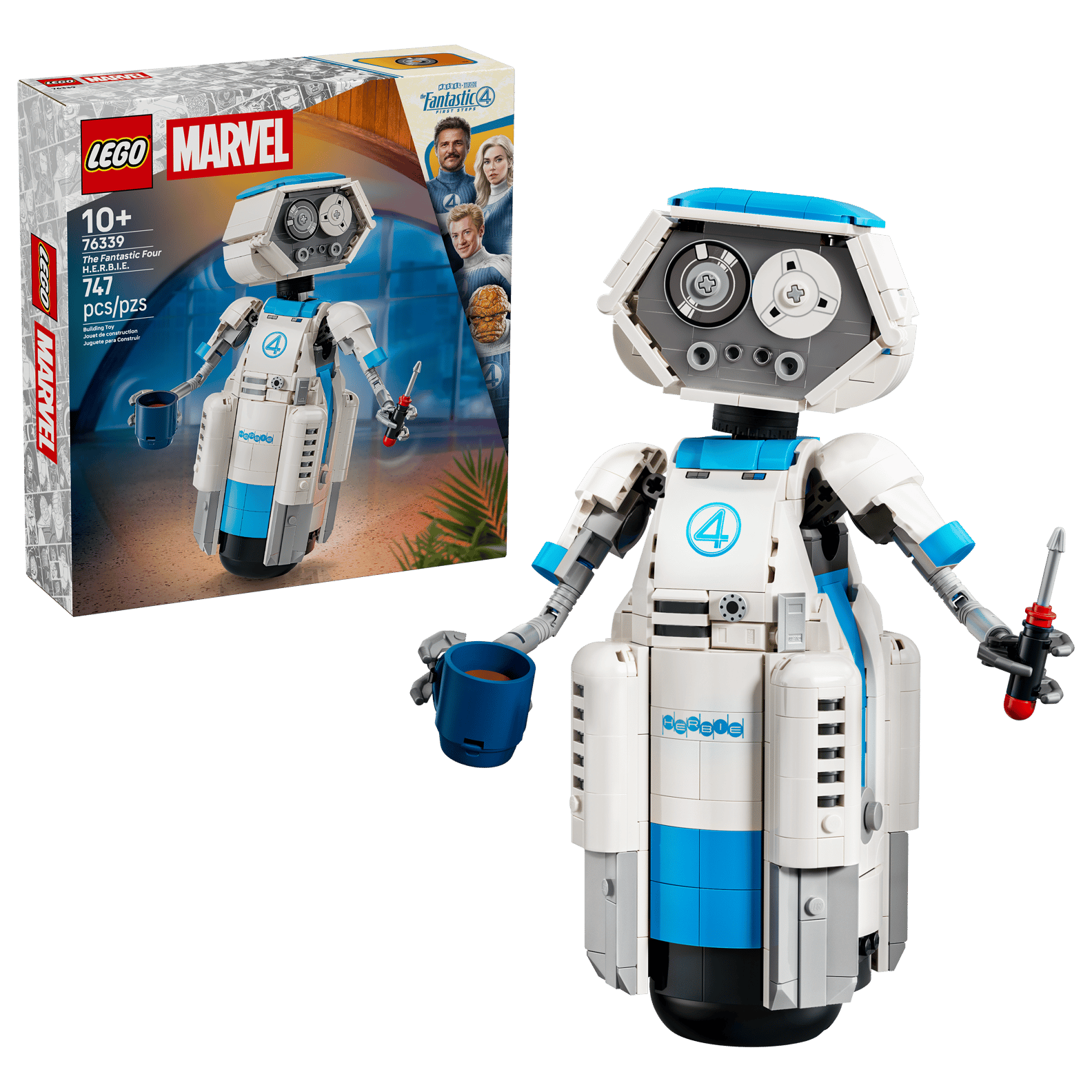 LEGO 76339 The Fantastic Four H.E.R.B.I.E.(สินค้าซื้อแล้วไม่รับเปลี่ยนคืน)