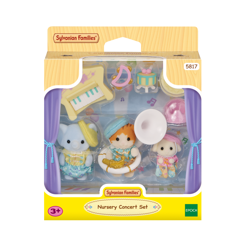Sylvanian: Nursery Concert Set / ซิลวาเนียน ชุดคอนเสิร์ตเนิร์สเซอรี่