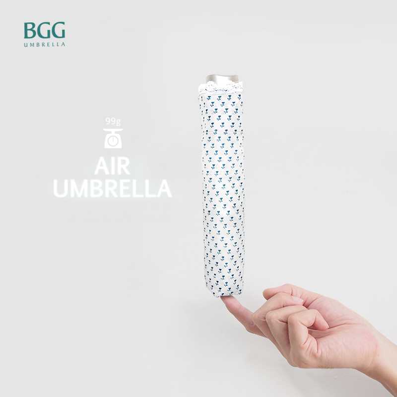 99g Air tiny & lightweight little flower umbrella ร่มพับ 99 กรัม น้ำหนักเบา ดอกไม้ (FM1031)