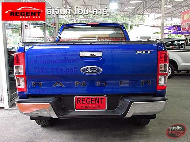 กันชนท้าย  FORD 777 มีโครเมี่ยมและสีดำ