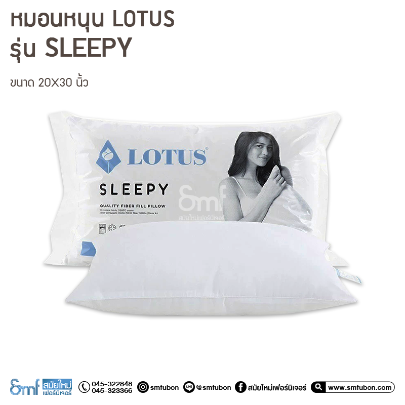 หมอนหนุน Lotus รุ่น Sleepy