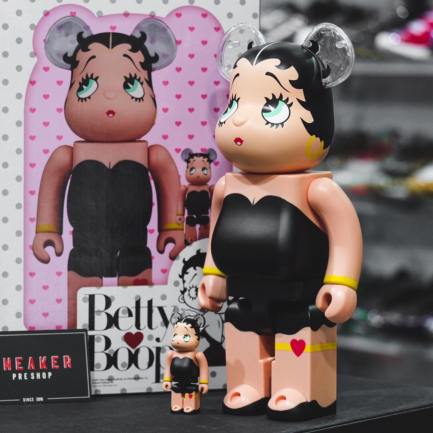 Bearbrick x Betty Boop “Black” Version 