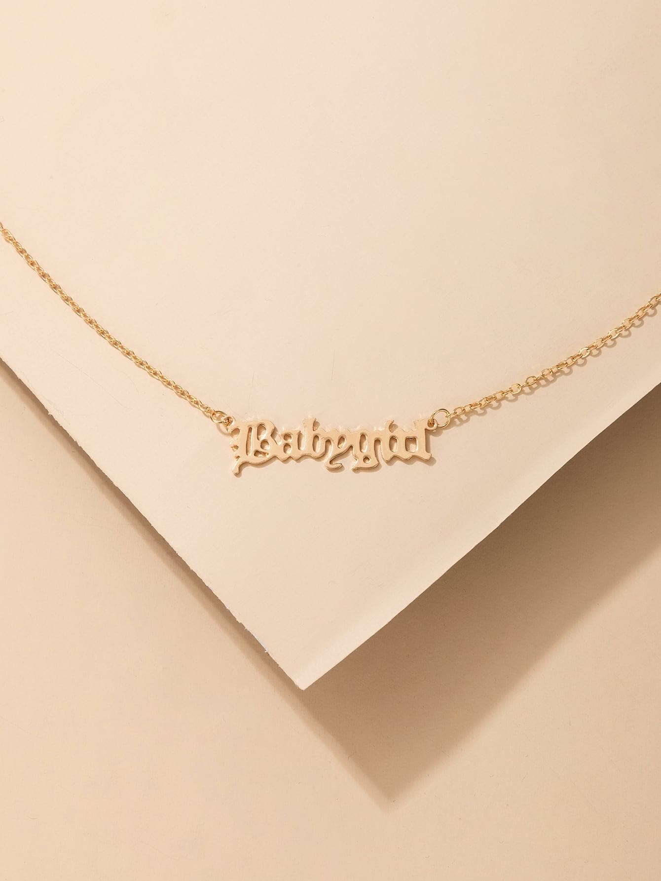 babygirl necklace