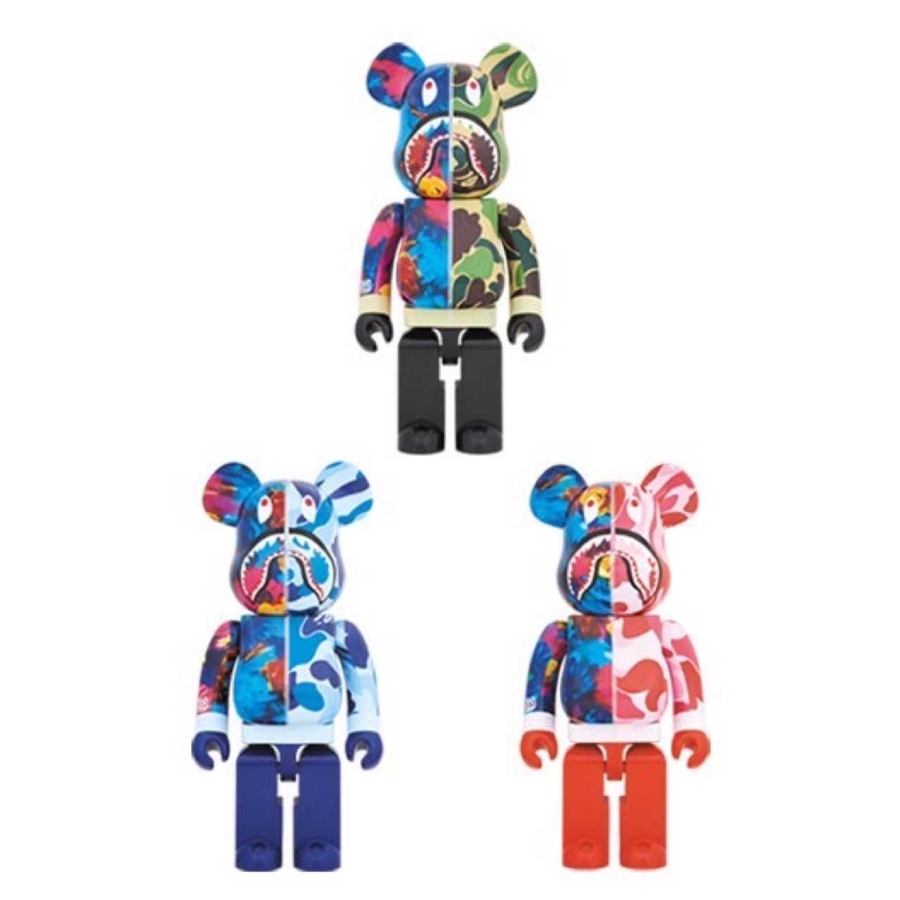 BE@RBRICK 1000% A BATHING APE® x MIKA NINAGAWA [New]