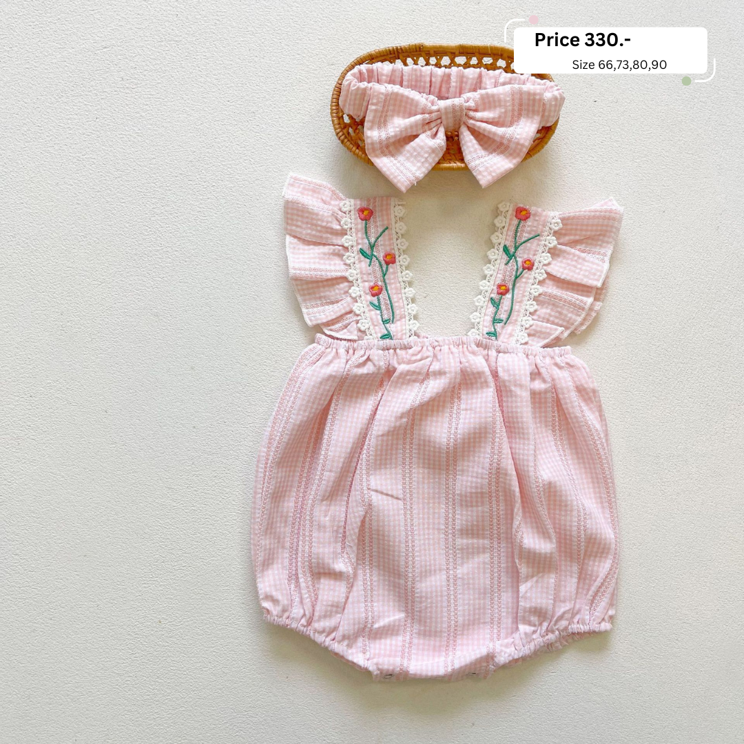 แขนระบาย ชมพู (RP0444)