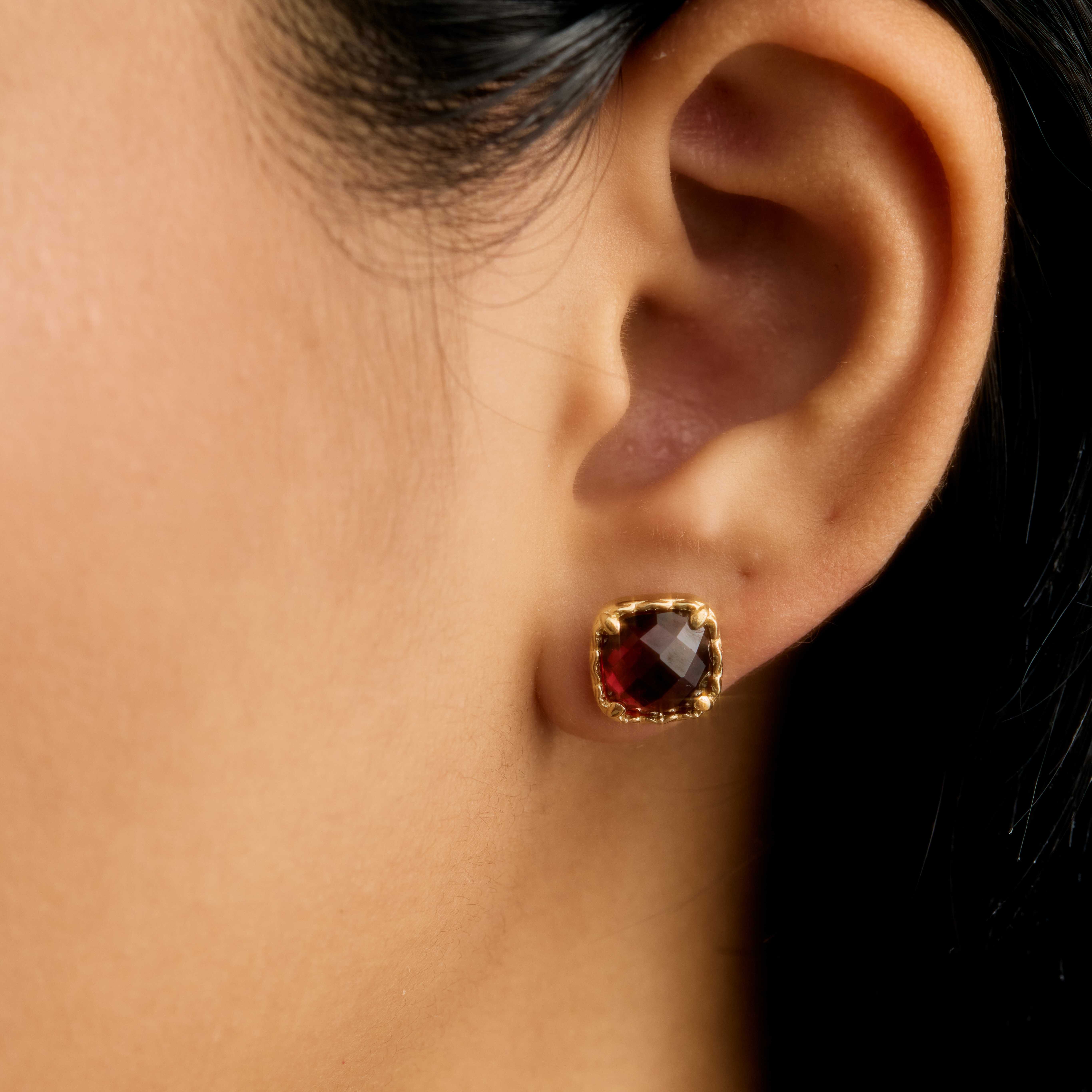 Camille Scarlet Earrings