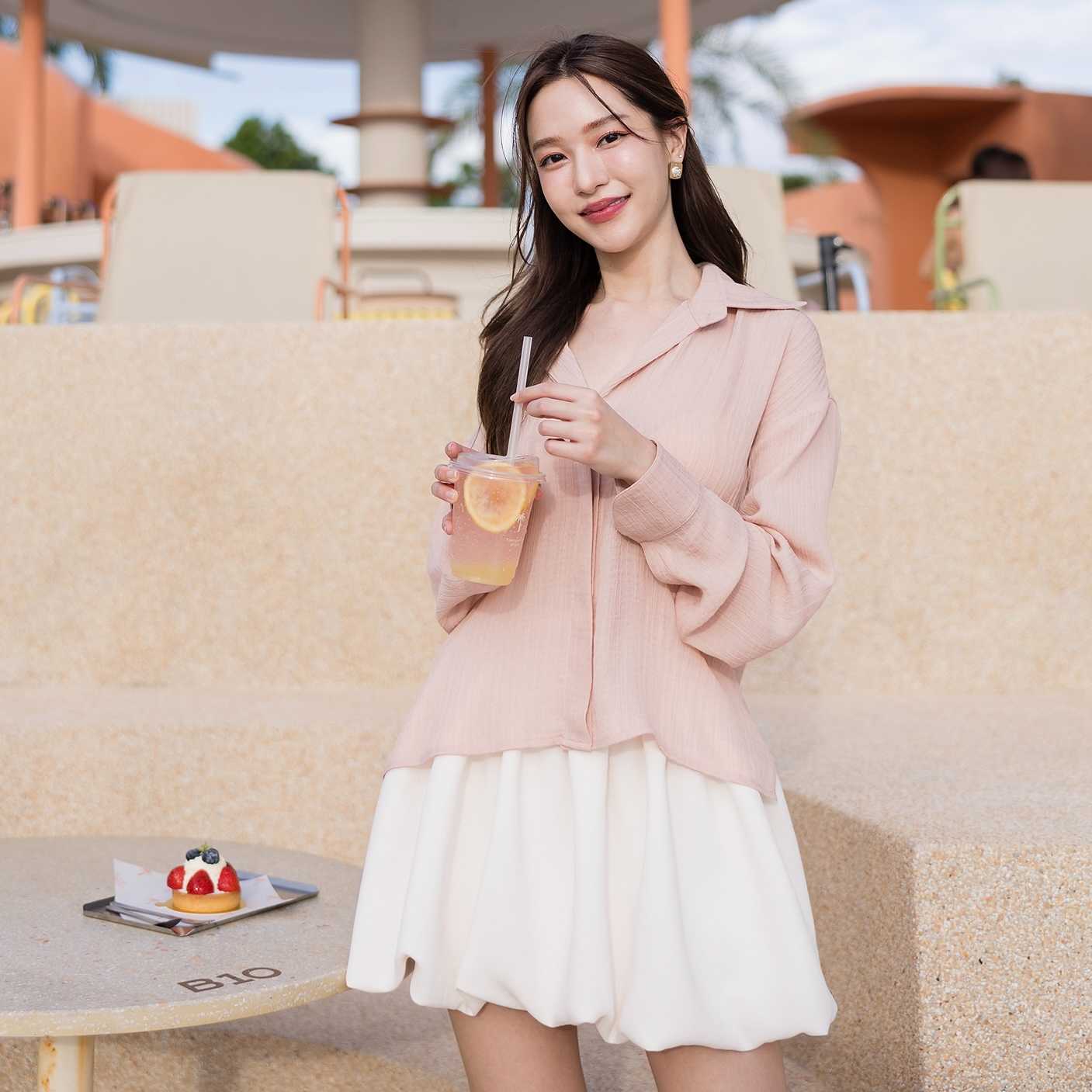 MODY Shirt Color Baby Pink
