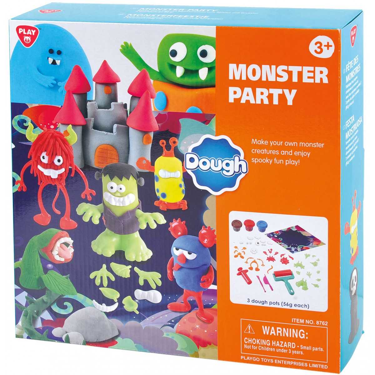 Playgo ของเล่นเสริมพัฒนาการ โดว์มอนสเตอร์ปาร์ตี้ (PG-8762)