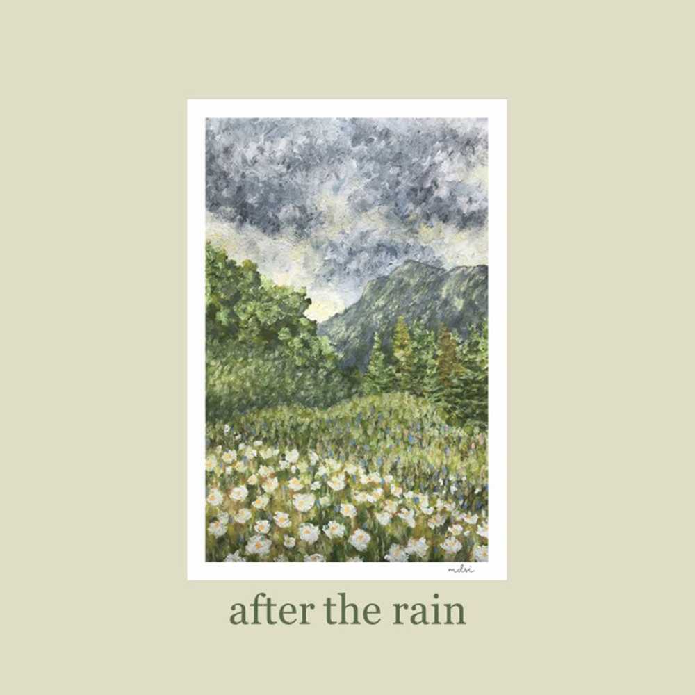 after the rain postcard