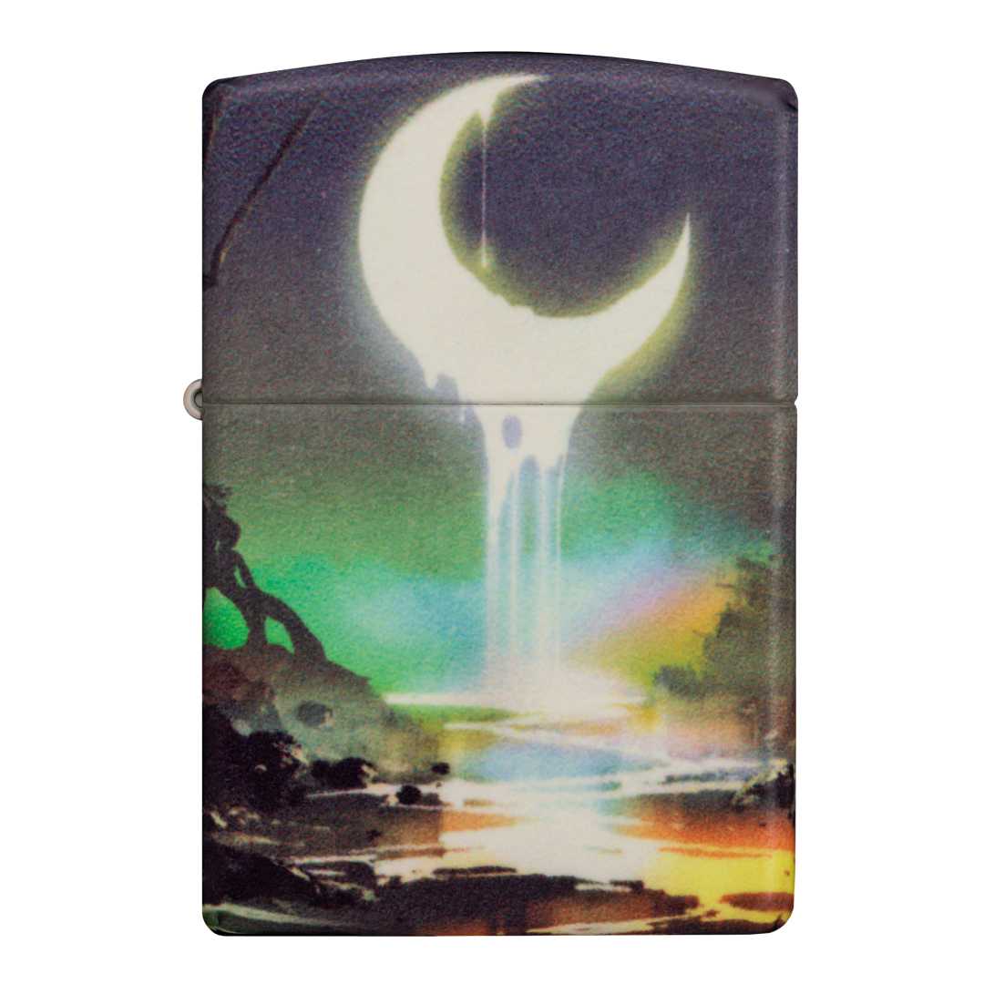 Zippo ไฟแช็กรุ่น 46259 Glowing Moon Design