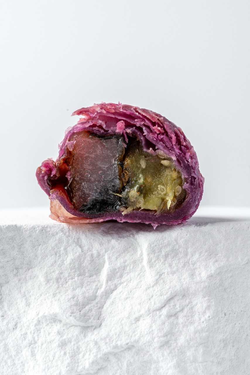 Golden Sweet Potato Mochi