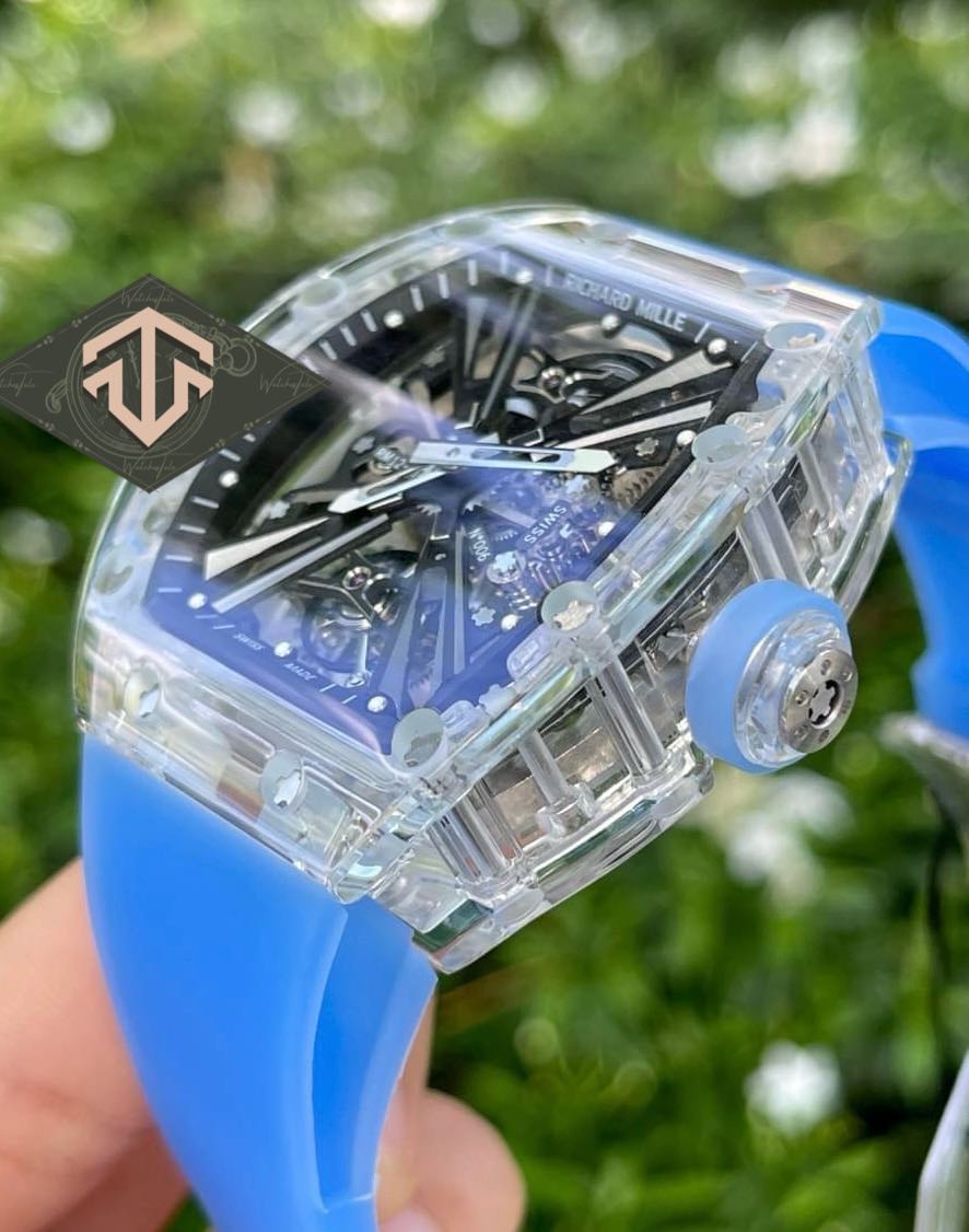 Richard Mille RM 12-01 Tourbillon  Blue Rubber Best Edition RM