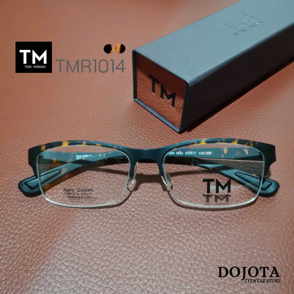 กรอบแว่นครึ่งกรอบ น้ำหนักเบา Toni Morgan รุ่น TMR 1014 น้ำหนักเบา ยืดหยุ่นได้ Made in Korea