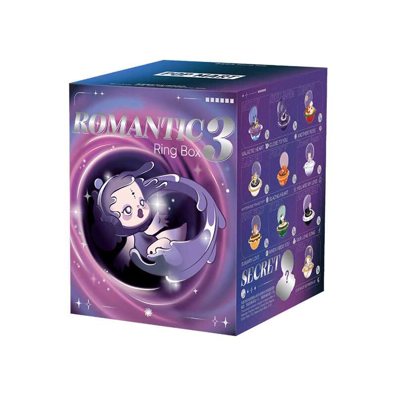 พร้อมส่งในไทย POP MART Romantic Ring Box Series 3 Scene Sets Figures แท้ 100%