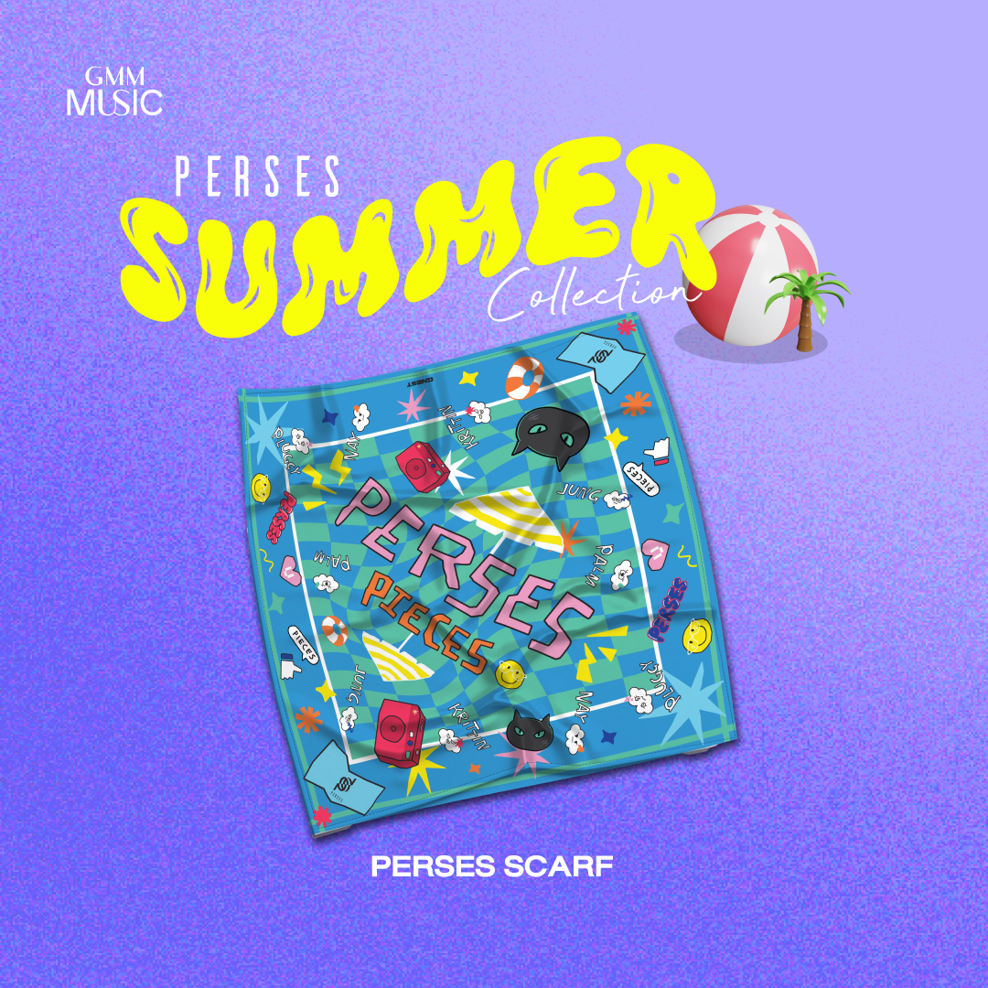 GMM MUSIC : PRE-ORDER SCARF PERSES SUMMER COLLECTION