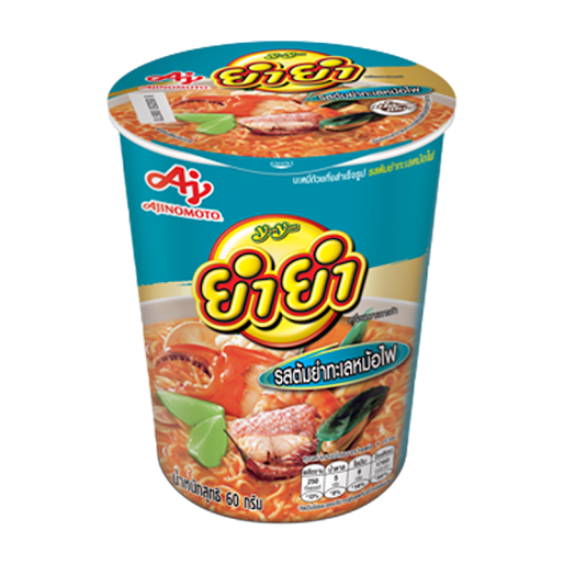ยำยำ เต็มเต็มคัพ รสต้มยำทะเลหม้อไฟ