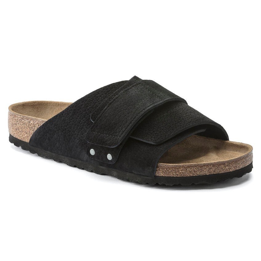 Birkenstock รองเท้าแตะ ผู้ชาย รุ่น Kyoto สี Desert Buck Black - 1020388 (regular)