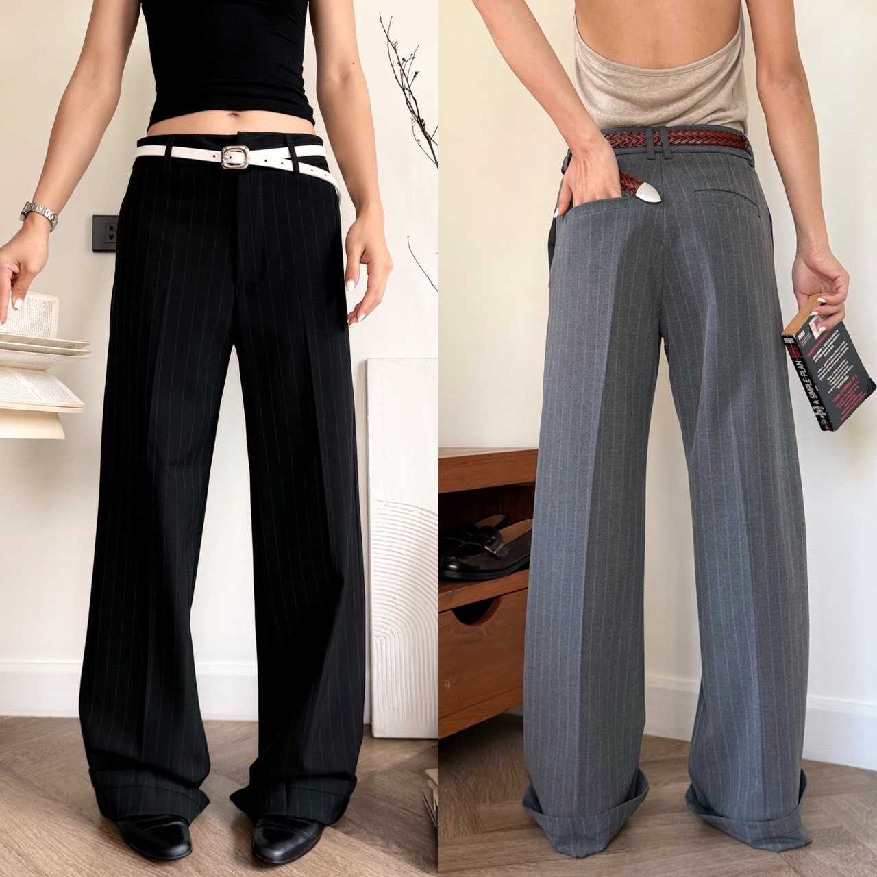 Stripe Pants-S2 พร้อมส่ง