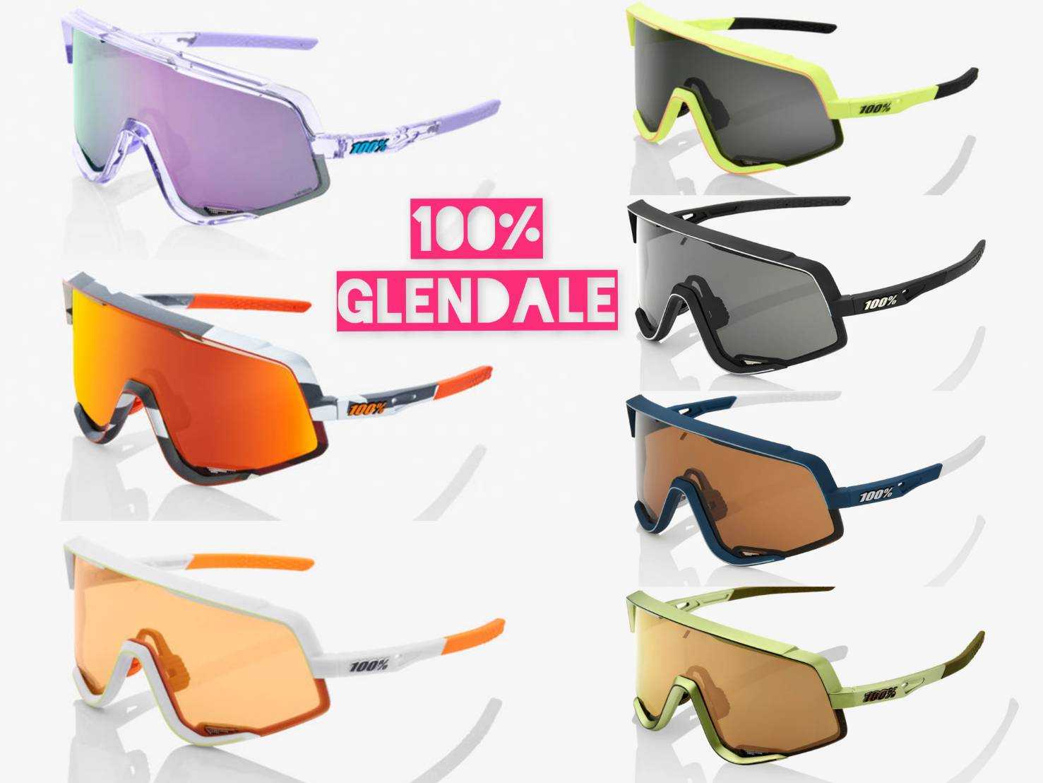 แว่นปั่นจักรยาน 100% รุ่น Glendale ของแท้