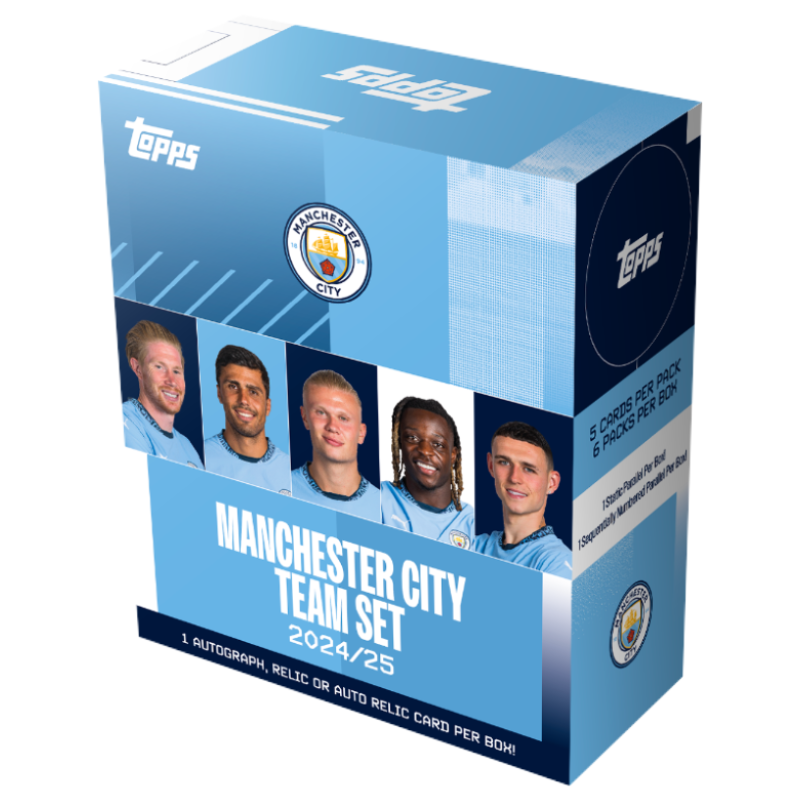 Topps Manchester City Team Set 2024/25