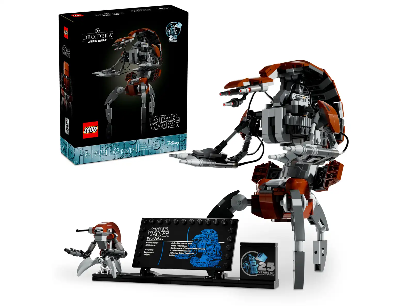 LEGO 75381 Droideka (สินค้าซื้อแล้วไม่รับเปลี่ยนคืน)