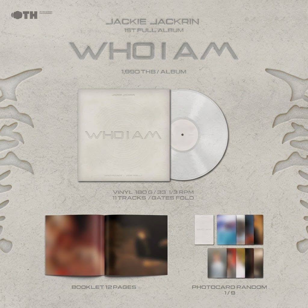 [PRE ORDER] - JACKIE JACKRIN  1ST FULL ALBUM WHO IAM ( FANSIGN EVENT)